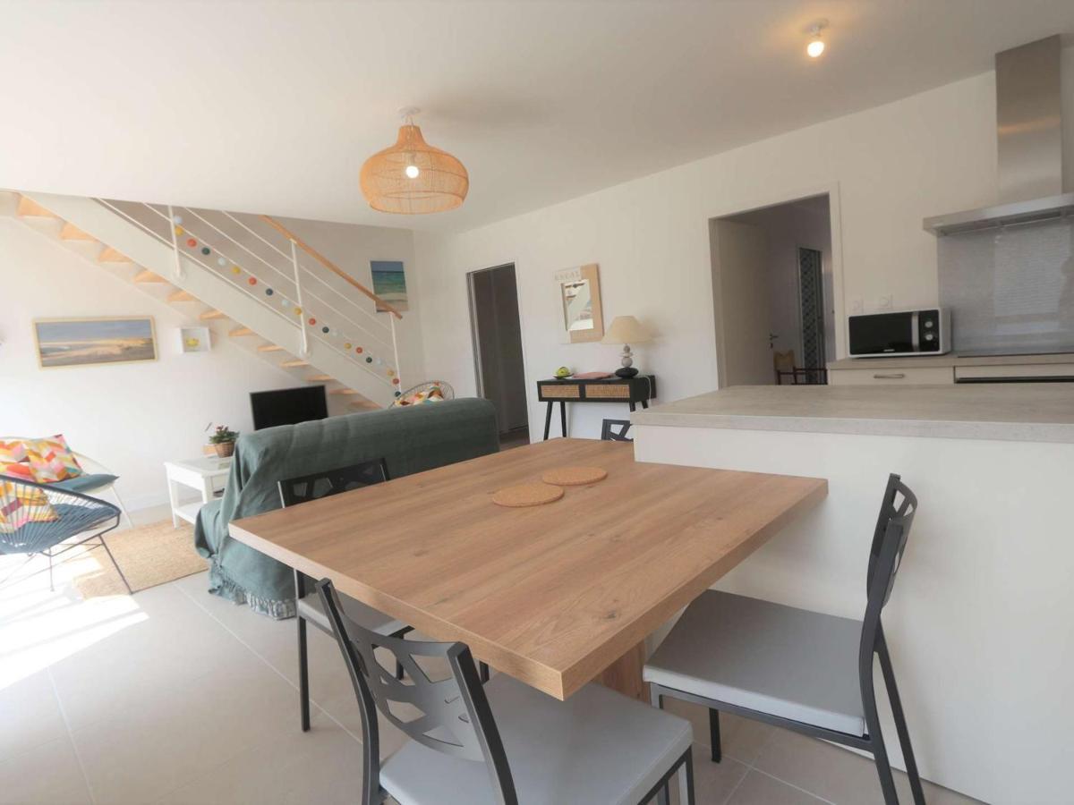 Duplex Lumineux A Benodet: Plage Et Thalasso A Pied, Terrasse, Parking Et Abri Velo Inclus - Fr-1-481-117 מראה חיצוני תמונה