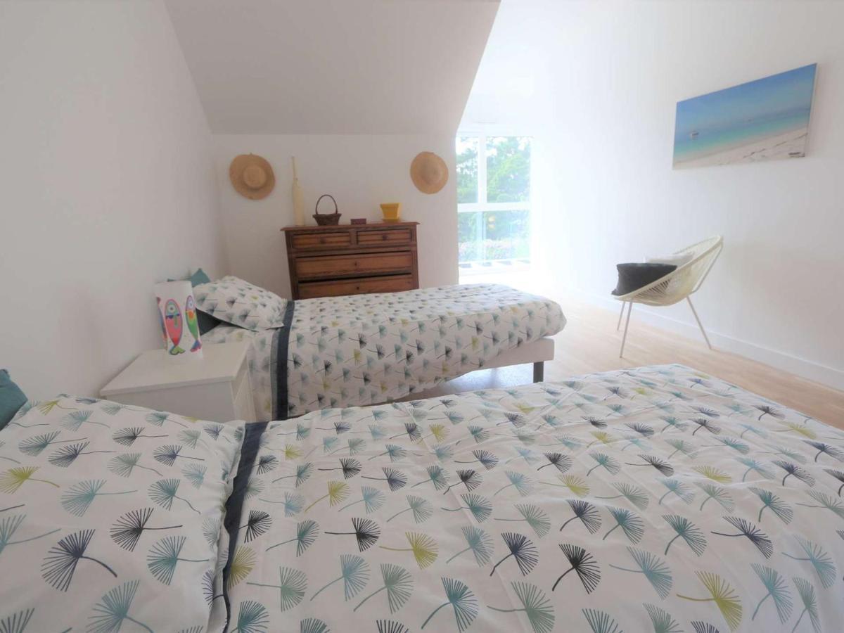 Duplex Lumineux A Benodet: Plage Et Thalasso A Pied, Terrasse, Parking Et Abri Velo Inclus - Fr-1-481-117 מראה חיצוני תמונה